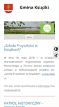 Mobile Screenshot of gminaksiazki.pl